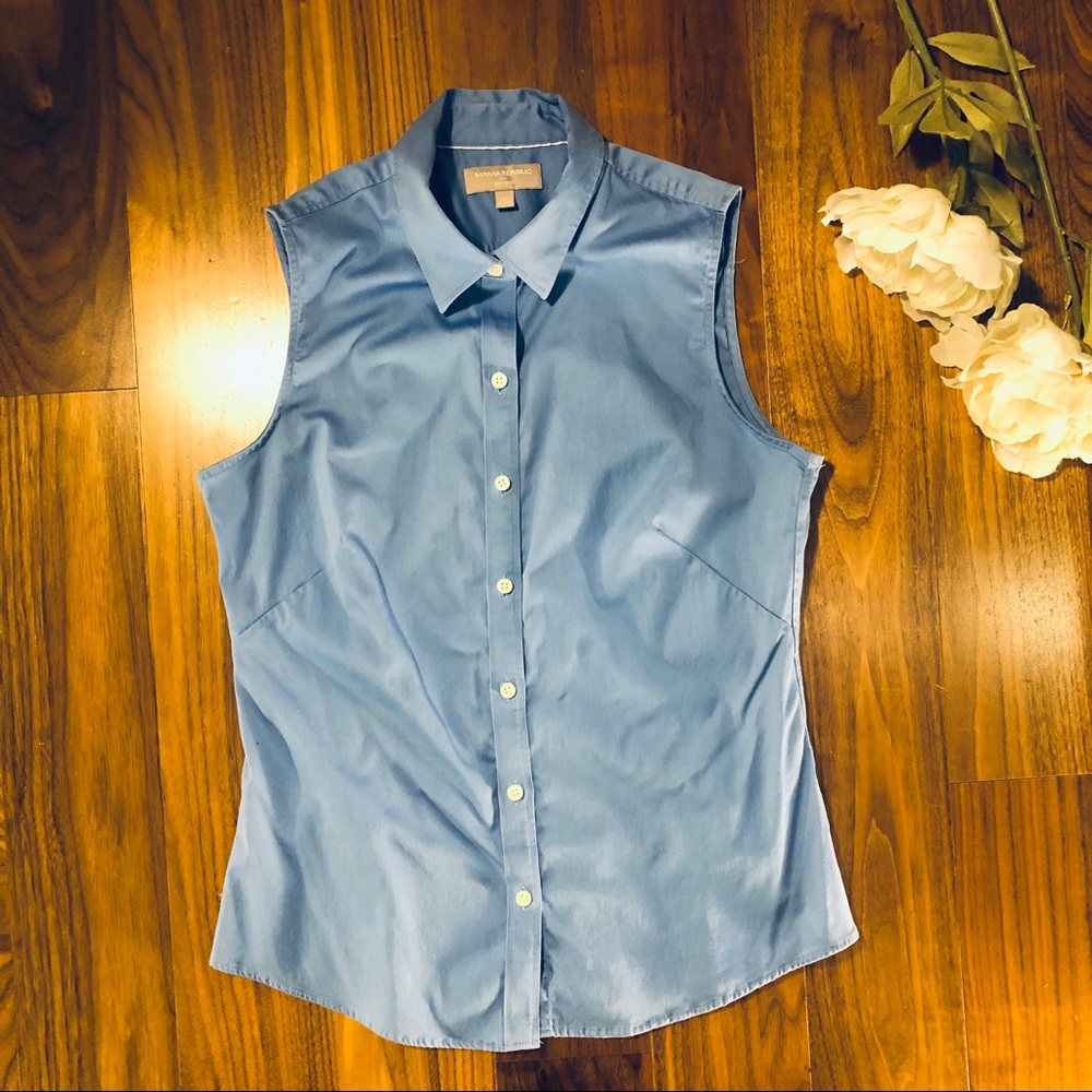 Banana Republic Tank Button Up